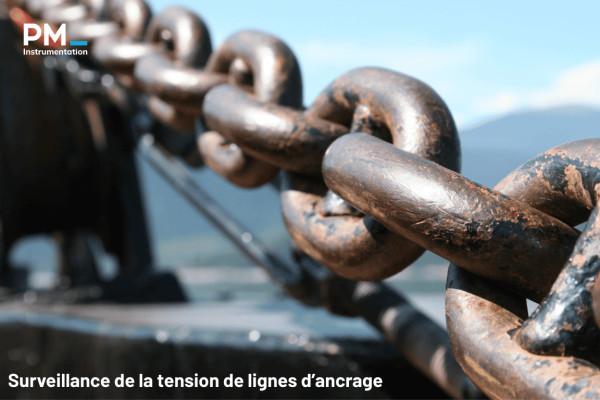 Surveillance de lignes d'ancrage