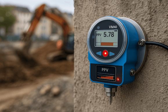 Surveillance vibratoire de chantiers - instrumentation et monitoring
